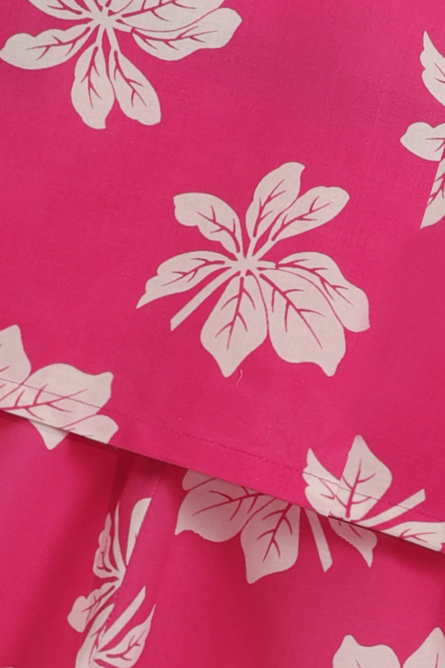 Girls Floral Radiance Pink Kurta Set - 2pc