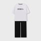 Boys Sporty Monotone Co-ord Set