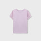 Girls Solid Lilac Chic T-Shirt