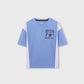 Boys Football Field Drop Tee