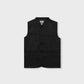 Classic Black Boys Jamawar Waistcoat
