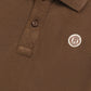 Boys Classic Brown Pique Polo