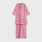 Delighted Pink Printed Kurta Set - 2pc