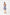 Blue Floral Frill Cotton Dress
