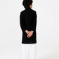Boys Classic Black Cotton Kurta
