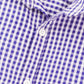 Boys Blue Checkered Cotton Shirt