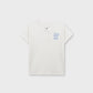 Girls White Comfort Ribbed Tee
