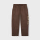 Boys Chic Brown Graphic Trouser