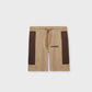 Boys Bold Brown & Beige Shorts