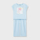 Girls Aqua Drift Co-ord Set