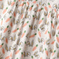 Girls Cotton Carrot Flutter Romper