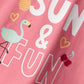 Girls Sunbeam Flamingo T-shirt