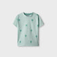 Boys Mint Match Printed Tee