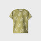 Boys Olive Sketches Tee
