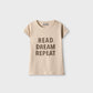 Girls Read Dream Repeat Tee