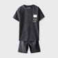 Boys Wash Effect Jersey Co-ord Set