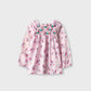 Pink Garden Cotton Top