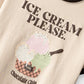 Girls Ice-Cream Scoop Drop Tee