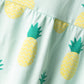 Mint Pineapple Jersey Frock