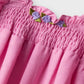 Girls Puffy Rose Co-ord Set
