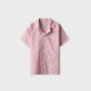 Boys Smart Red Checkered Shirt