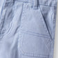 Boys Sky Blue Twill Shorts