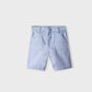 Boys Sky Blue Twill Shorts