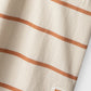Boys Rust Stripe Drop Tee