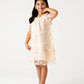 Blush Blossom Net Dress