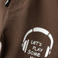 Boys Brown Music Terry Shorts