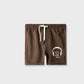 Boys Brown Music Terry Shorts
