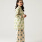 Off-White Printed Kurta Shalwar - 2pc