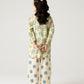 Off-White Printed Kurta Shalwar - 2pc