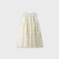 White & Gold Party Dress