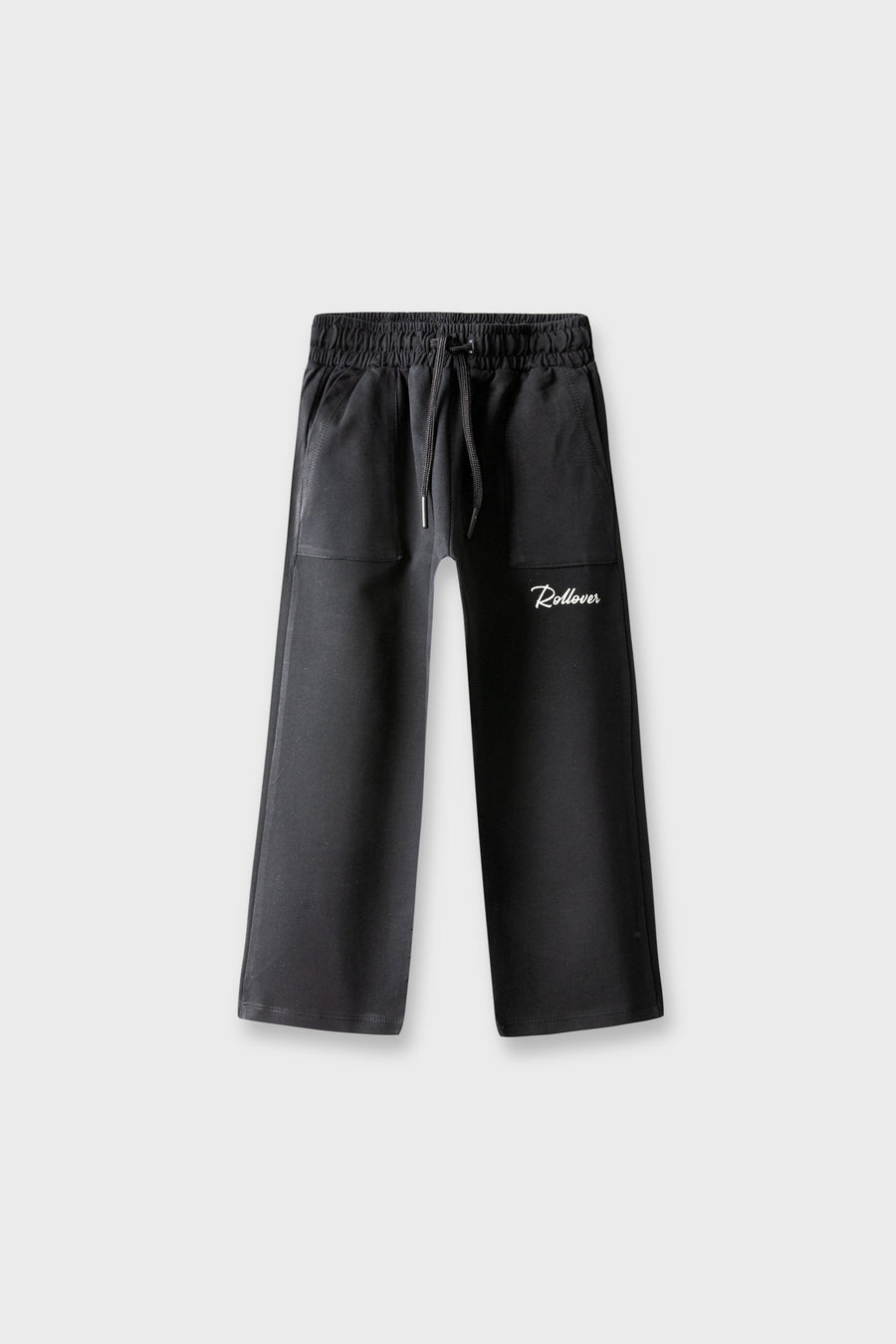 Boys Signature Black Terry Trousers