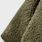 Boys Olive Sherpa Fleece Jacket