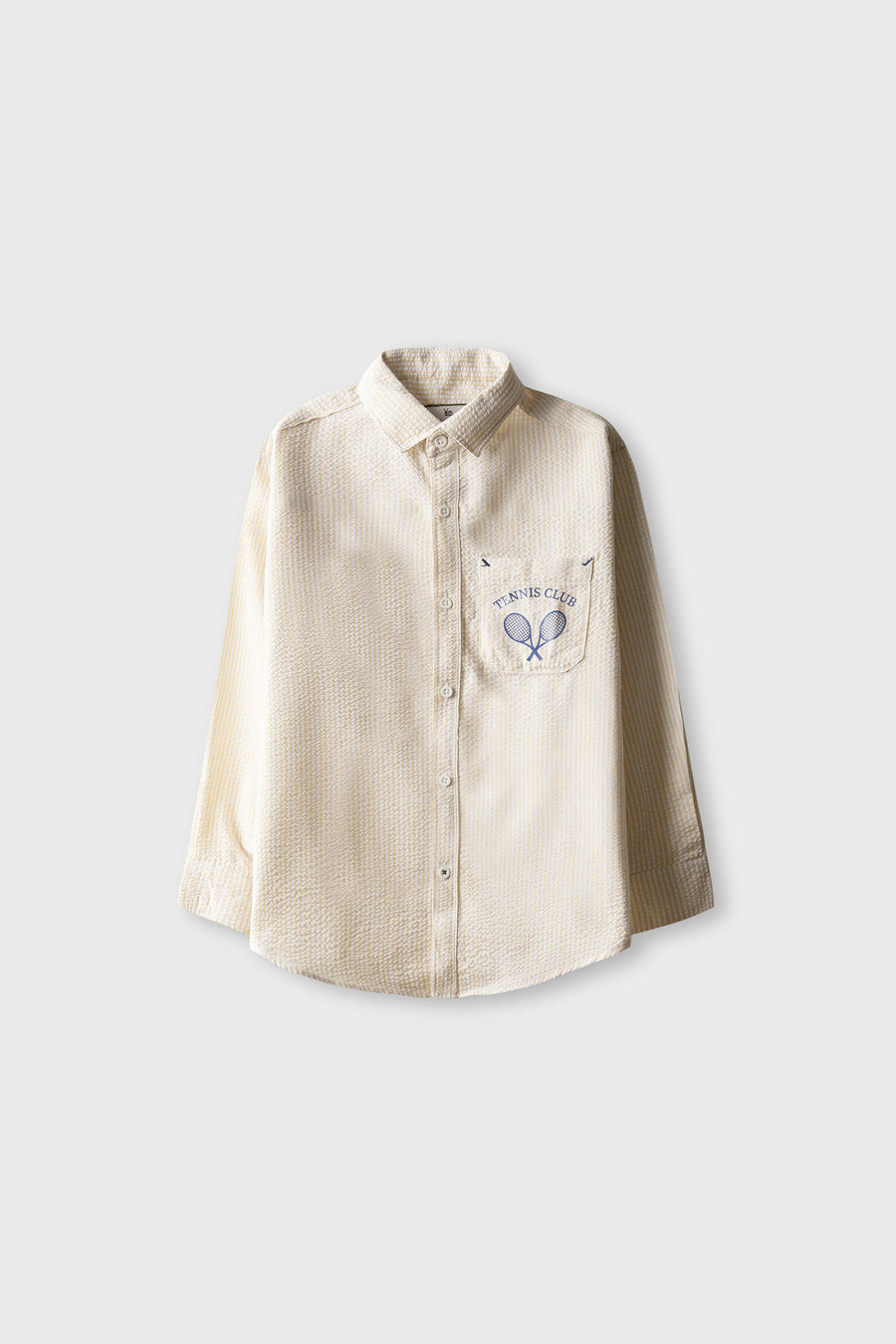 Boys Sunbeam Stripe Cotton Shirt