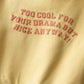 Girls Butter Glow Cropped Fleece Sweatshirt