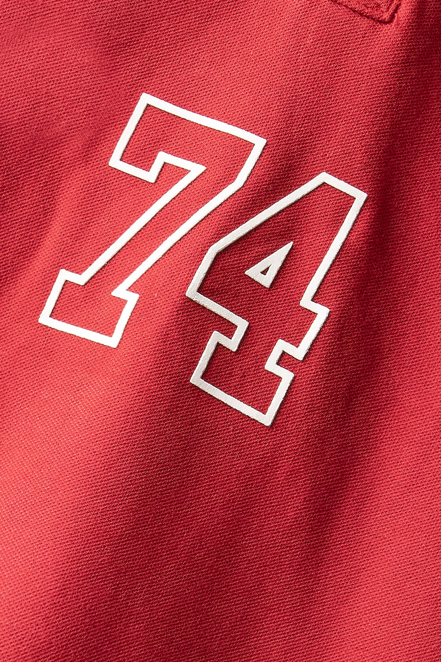 Boys Bold Red Athletic Raglan Polo