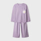 Girls Lilac Daisy Ottoman Co-ord Set