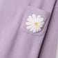 Girls Lilac Daisy Ottoman Co-ord Set