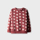 Girls Rosewood Hearts Fleece Sweatshirt