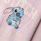 Girls Pink Stitch Fleece Co-ord Set