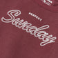 Boys Burgundy Leisure Fleece Sweatshirt