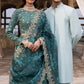 SEQUIN GROVE-3PC SILK EMBROIDERED PRET