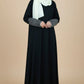White Artistry Embroidered Abaya