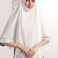 White Khimar Hijab