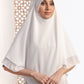 White Khimar Hijab