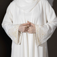 White Nikkah Abaya