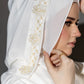 White Nikkah Abaya